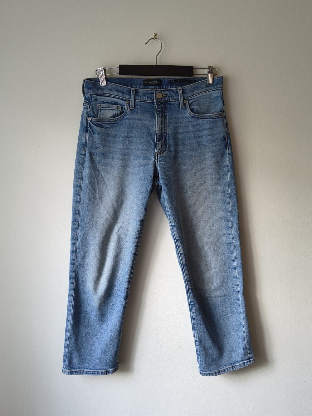 Banana Republic Mid-Rise Straight Leg Cropped Jeans Sz 28